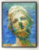 Remains of a Bright Dream – Colorful Classical Bust Painting | Mixed Media in Paintings by Dario Moschetta