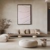 Textured 3D Geometric Wall Art: Minimalist Sculptural Panel | Wall Sculpture in Wall Hangings by Vaiva Art Atelier