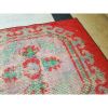 Decorative Turkish Handmade Low Pile Wool Rug Mat Traditiona | Area Rug in Rugs by Vintage Pillows Store. Item made of fabric
