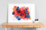 lumious petals | abstract art original | Watercolor Painting in Paintings by Megan Spindler