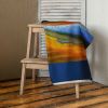 Towel - Day Blazed - Tropical Sunset Palm Tree Art | Work by Eman's Gallery