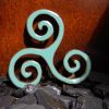 The Triskelion Celtic Knot | Wall Sculpture in Wall Hangings by Studio Strietnberger / Knottery Pottery - Kathleen Streitenberger. Item made of ceramic