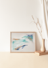 Above Density | Mixed Media in Paintings by TERRA ETHOS. Item composed of paper in boho or contemporary style