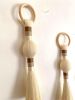Macrame Wall Hanging Set Minimal Boho Wall Decor Wooden Ring Fiber Art Handmade Neutral Home Decor Tassel Wall Hanging | Wall Hangings by İnanç Yılmaz