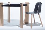 Noa Chair | Dining Chair in Chairs by Tronk Design. Item made of oak wood with steel
