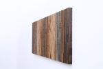 Natural Gradient : Reclaimed wood wall art | Wall Sculpture in Wall Hangings by Craig Forget. Item made of wood works with mid century modern & contemporary style
