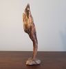 Driftwood Sculpture "Smoke" with Marble Base | Sculptures by Sculptured By Nature  By John Walker. Item composed of wood in minimalism style