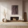 Textured 3D Geometric Wall Art - Modern Abstract Relief Sculpture | Wall Sculpture in Wall Hangings by Vaiva Art Atelier