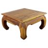 Haussmann® Teak Thai Opium Table 29 x 29 x 16 inch High Oak | Coffee Table in Tables by Haussmann®