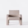 Arco Lounge Chair Boucle Natural | Work by District Loom