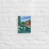 Canvas Print - River Melody - Impressionist Landscape | Work by Eman's Gallery