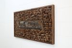 Central Park cityscape 56"x29" wood wall sculpture | Wall Hangings by Craig Forget. Item made of oak wood works with mid century modern & contemporary style