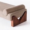 V Day Bed Boucle | Work by District Loom