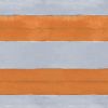 Cabana Stripe No. 10, Orange | Fabric in Linens & Bedding by Philomela Textiles & Wallpaper. Item composed of cotton