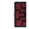 Mid Century Modern Tulu Turkish Tulu Rug with Tribal Pattern | Area Rug in Rugs by Vintage Pillows Store. Item composed of cotton & fiber