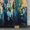 Lagon Bleu | Oil And Acrylic Painting in Paintings by Lisa Carney