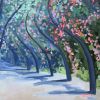South Bank Grand Arbour | Oil And Acrylic Painting in Paintings by Meredith H. Item made of canvas works with boho & contemporary style
