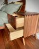 MM Round bedside table | Tables by Leaf Furniture. Item made of oak wood