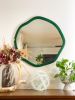 Painted Organic Mirror | Decorative Objects by Dot & Rose. Item composed of wood and glass