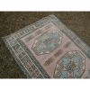 1970s Vintage Pastel Turkish Oushak Rug - 5'2'' x 7'4'' | Area Rug in Rugs by Vintage Pillows Store. Item composed of cotton and fiber