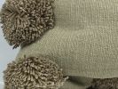 Neutral pom pom pillow // beige pom pillow // neutral pom | Pillows by velvet + linen