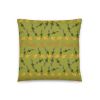 Orchid no.7 Throw Pillow | Pillows by Odd Duck Press. Item composed of cotton