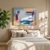 Bright Horizons | Colorful Abstract Original Painting | Oil And Acrylic Painting in Paintings by Abby May