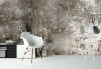 Distressed Scratched Concrete — Luxe Textures Luxury Wallpaper Mural | Wall Treatments by ELLE WALLS