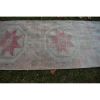 Vintage Faded Turkish Oushak Rug Runner 2'10'' X 12'8'' | Runner Rug in Rugs by Vintage Pillows Store. Item composed of cotton and fiber