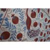Uzbek Hand Embroidery Tree of Life Design Suzani Tablecloth | Linens & Bedding by Vintage Pillows Store. Item made of cotton