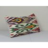Ikat Lumbar Pillow Case, Made of Vintage Handloom Cushion Co | Pillows by Vintage Pillows Store