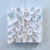 "Pure white #4" | Wall Sculpture in Wall Hangings by Natasha Kanevski. Item composed of canvas in minimalism or contemporary style