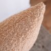 Camel Nubby Alpaca Boucle Lumbar Pillow 14x22 | Pillows by Vantage Design