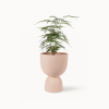 Blush Stacked Planters | Vases & Vessels by Franca NYC. Item made of ceramic compatible with boho and minimalism style