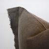 Mushroom Linen with Relaxed Flange Pillow 20x20 | Pillows by Vantage Design