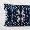 Audrina Dark Blue 12x24 Lumbar Pillow Cover | Pillows by Brandy Gibbs-Riley