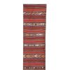 Vintage Turkish Oushak Extra Long and Narrow Kilim Runner | Runner Rug in Rugs by Vintage Pillows Store. Item composed of wool and fiber