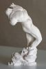 Male Torso Sculpture- Plaster | Sculptures by dellsculpture