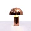 Brisa Mushroom Table Lamp | Lamps by Home Blitz. Item composed of brass