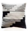 Neutral Set of 4 Handwoven Wool Throw Pillows | Cushion in Pillows by Mumo Toronto. Item composed of fabric