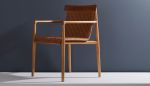 "Dry" CD4 . Quilted Leather 20363, Leather Backside, Arms | Armchair in Chairs by SIMONINI. Item made of wood with leather