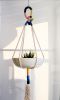 Macrame Plant Hanger, Textile Hanger Sculpture, Handmade | Plants & Landscape by Freefille