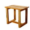 Haussmann® Teak Teak Spa Stool ST 18 L x 12 W x 16 in H Teak | Chairs by Haussmann®