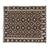 Vintage Turkish Kayseri Kilim Rug 3'10" X 4'7" | Area Rug in Rugs by Vintage Pillows Store. Item composed of wool and fiber