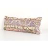 Muted Blue Carpet Rug Bedding Pillow, Faded Ethnic Turkish L | Cushion in Pillows by Vintage Pillows Store