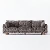 Miles Sofa Zebra | Work by District Loom