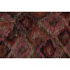 1960s Colorful Turkish Tulu Rug - Shaggy Turkish Rug 3'5'' X | Area Rug in Rugs by Vintage Pillows Store