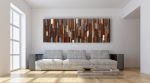 Wood wall art made of old reclaimed barnwood | Wall Sculpture in Wall Hangings by Craig Forget. Item made of wood compatible with mid century modern and contemporary style
