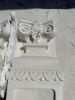 Handmade Limestone Fireplace Surround – French Style Carved Mantel – Customizable Natural Stone Architectural Piece | Fireplaces by AEGEAN MARBLE ARTISAN ATELIER