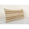 Organic Pillow, Handwoven Turkish Kilim Pillow, Tribal Sofa | Cushion in Pillows by Vintage Pillows Store. Item composed of wool